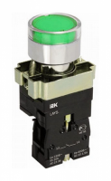 IEK LAY5 Кнопка управления LAY5-BW3361 с подсветкой зеленый 1з BBT50-BW-K06 фото