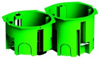 Hegel Коробка монтажная д/полых стен, внутр разм 65х59 мм, ниша: 68х60 мм, метал. лапки IP20 КУ1205 фото