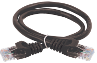 IEK ITK Коммутационный шнур (патч-корд), кат.5Е UTP, 5м, черный PC09-C5EU-5M фото