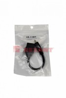 USB кабель OTG mini USB на USB шнур 0.15M черный Rexant 18-1181 фото