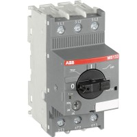 ABB Выключатель автоматический MS132-10 100кА с регулир. тепловой защитой 6.3A-10А Класс тепл. расцепит. 10 1SAM350000R1010 фото