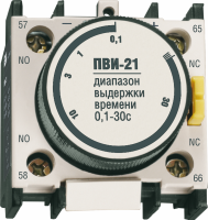 IEK Приставка ПВИ-21 задержка на выкл. 0,1-30сек. 1з+1р KPV20-11-1 фото