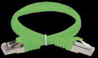 IEK ITK Коммутационный шнур (патч-корд), кат.5Е FTP, 2м, зеленый PC02-C5EF-2M фото