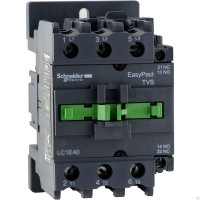 Schneider Electric EasyPact TVS TeSys E Контактор 3P 80А 400В AC3 220В 50Гц LC1E80M5 фото