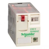Schneider Electric Промежуточное реле Мини 4ПК,светодиод, слаботочные контакты, 230V AC RXM4AB2P7 фото