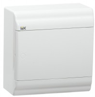 IEK PRIME Корпус пластиковый навесной ЩРН-П-6 белый/белая дверь IP41 MKP82-N-06-WD-41-20 фото