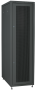 IEK LINEA E ITK Шкаф LINEA E 24U 600х1000мм двери 2шт перфорированные и металлические черные LE05-24U61-PM фото