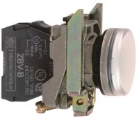 SE XB4 Лампа сигнальная белая светодиодная 230В XB4BVM1 фото