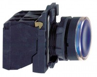 Schneider Electric XB5 Кнопка с возвратом синяя с подсветкой 24В XB5AW36B5 фото