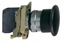 Schneider Electric XB4 Кнопка с возвратом черная 22мм XB4BC21 фото