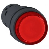 SE XB7 кнопка 22мм 230В красная с подсветкой XB7NW34M2 фото