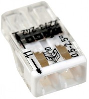 WAGO Клемма с пастой для 2-х медных/алюмин. однопроволочных проводников сеч. до 2,5 мм кв. (упаковка) 2273-242 фото