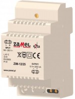 Zamel Блок питания импульсный 230VAC/12VDC 2500мА IP20 на DIN рейку 3мод ZIM-12/25 фото