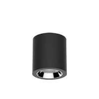 Varton Светодиодный светильник DL-02 Tube накладной 125х135 мм 18 Вт 3000 K 35° RAL9005 черный муар V1-R0-T0113-20000-2001830 фото