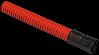 IEK Труба гофрированная двустенная ПНД d=40мм красная (150м) CTG12-040-K04-150-R фото