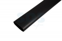 Термоусаживаемая трубка клеевая 19,0/3,2 мм, (6:1) черная, упаковка 4 шт. по 1 м Rexant 23-0019 фото