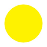 Наклейка информационный знак «Желтый круг» d - 150 мм Rexant 56-0014 фото