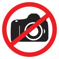 Табличка ПВХ запрещающий знак «Фотосъемка запрещена» 150х150 мм Rexant 56-0043-2 фото