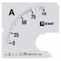 EKF PROxima Шкала сменная для A721 75/5А-1,5 s-a721-75 фото