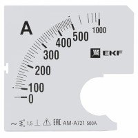 EKF PROxima Шкала сменная для A721 500/5А-1,5 s-a721-500 фото