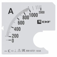 EKF PROxima Шкала сменная для A721 1000/5А-1,5 s-a721-1000 фото