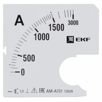 EKF Шкала сменная для A721 1500/5А-1,5 PROxima s-a721-1500 фото