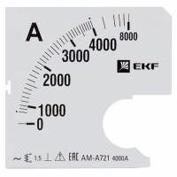 EKF Шкала сменная для A721 4000/5А-1,5 PROxima s-a721-4000 фото