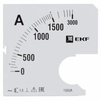EKF Шкала сменная для A961 1500/5А-1,5 PROxima s-a961-1500 фото