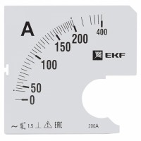 EKF Шкала сменная для A961 200/5А-1,5 PROxima s-a961-200 фото