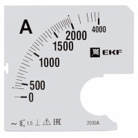 EKF Шкала сменная для A961 2000/5А-1,5 PROxima s-a961-2000 фото