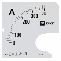 EKF PROxima Шкала сменная для A961 300/5А-1,5 s-a961-300 фото