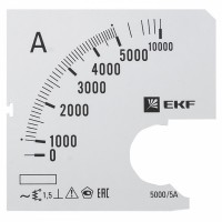 EKF PROxima Шкала сменная для A961 5000/5А-1,5 s-a961-5000 фото
