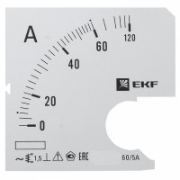 EKF PROxima Шкала сменная для A961 60/5А-1,5 s-a961-60 фото