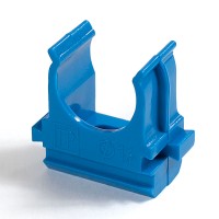 Промрукав Крепёж-клипса для труб АБС-пластик синяя д16 (100шт/2000шт уп/кор) PR13.0057 фото