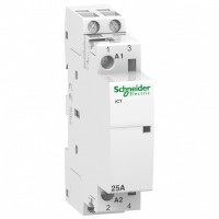 Schneider Electric Acti 9 iCT25A Контактор модульный 25А 250В напряжение управления 48В 2НО 3000Вт A9C20232 фото