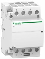 Schneider Electric Acti 9 iCT63A Контактор модульный 3НО 220/240В 60Гц A9C20663 фото