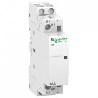 Schneider Electric Acti 9 iCT16A Контактор модульный 16А 250В напряжение управления 12В 1НО 1НЗ 2100Вт A9C22015 фото