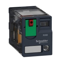 Schneider Electric Реле миниатюрное 3 перекидных контакта, светодиод, катушка 24В переменного тока RXM3AB2B7 фото