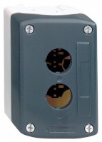 Schneider Electric Пост кнопочный накладной пустой под 2 кнопки IP 66, d отв 22мм XALD02 фото