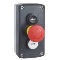 Schneider Electric Пост кнопочный 3 кнопки с возвратом XALD328 фото