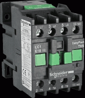 Schneider Electric Контактор TVS 1НО 18А 400В AC3 110В 50Гц LC1E1810F5 фото