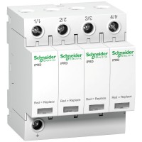 Schneider Electric Acti 9 УЗИП Т3 iPRD 8 8kA 350В 4P A9L08400 фото