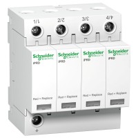 Schneider Electric Acti 9 Smartlink УЗИП Т2 iPRD 65r 65kA 350В 4P сигнал A9L65401 фото
