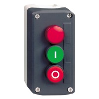 Schneider Electric Пост кнопочный с 2 кнопками и сигнальной лампой XALD363M фото