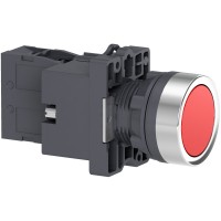 Schneider Electric Кнопка с подсветкой СLED, 220В, красная,1НЗ XA2EW34M2 фото