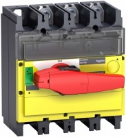 Schneider Electric Compact INS/INV Выключатель-разъединитель INV630 3P красная рукоятка/желтая панель 31194 фото