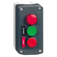 Schneider Electric Кнопочный пост 2 кнопки с возвратом XALD361B XALD361B фото