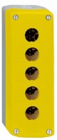 Schneider Electric Кнопочный пост желтый 5 кнопок для аварийного останова XALK05 фото