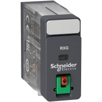Schneider Electric Реле промежуточное, 5А,2С/О, ~220В, кнопка тест RXG21M7 фото