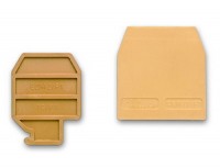 DKC Торцевой изолятор для SCB.10.Серый ZSB401GR фото